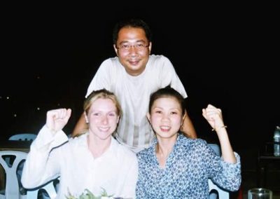 Mr Thakoon, Elly, Khun Ai