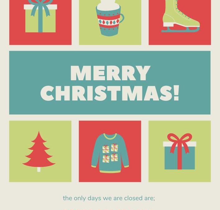 Christmas & New Year Training 2020/2021