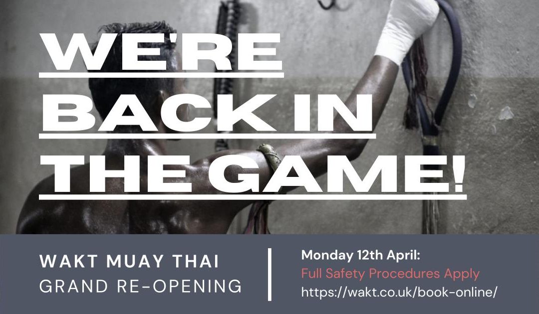 Back in the game – April 2021