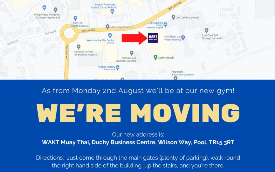 We Are Moving – July 2021